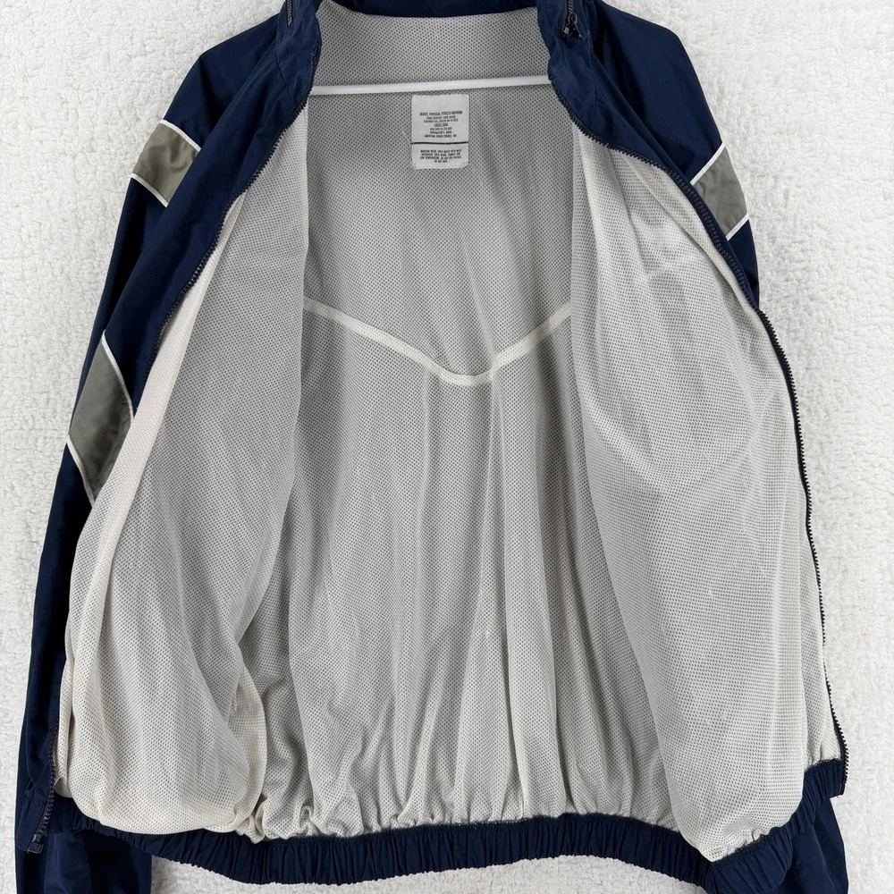 American Power Source Jacket Mens Large Long Blue US‎ Air Force PTU Windbreaker